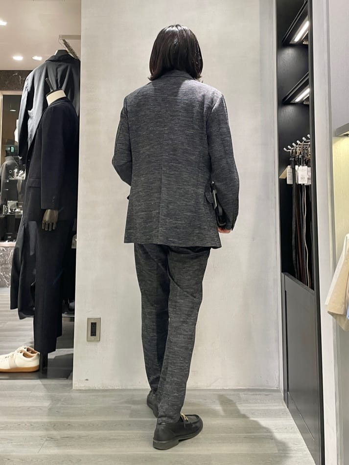 Tightさんの「TAKEO KIKUCHI｜【尾州織】リネンブレンド メッシュ ジャケット」を使ったコーディネート