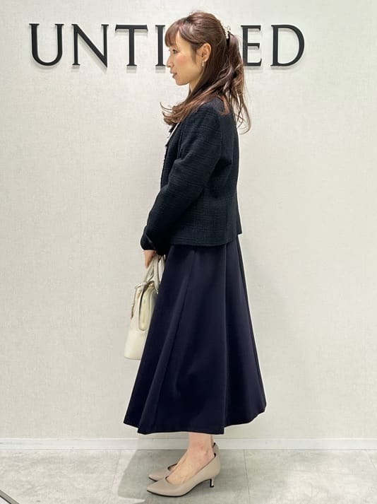Miwaさんの「UNTITLED｜【日本製／2WAY衿】スタンドカラー ロングコート」を使ったコーディネート
