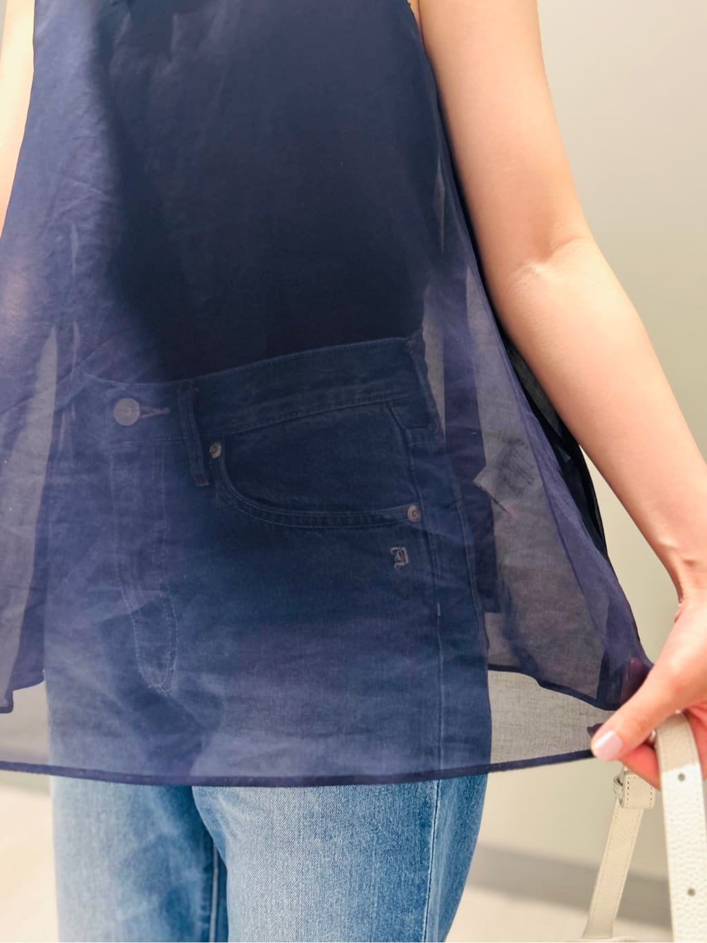 cocoさんの「DRESSTERIOR｜【ウォッシャブル】テーパードコンフォートデニム」を使ったコーディネート