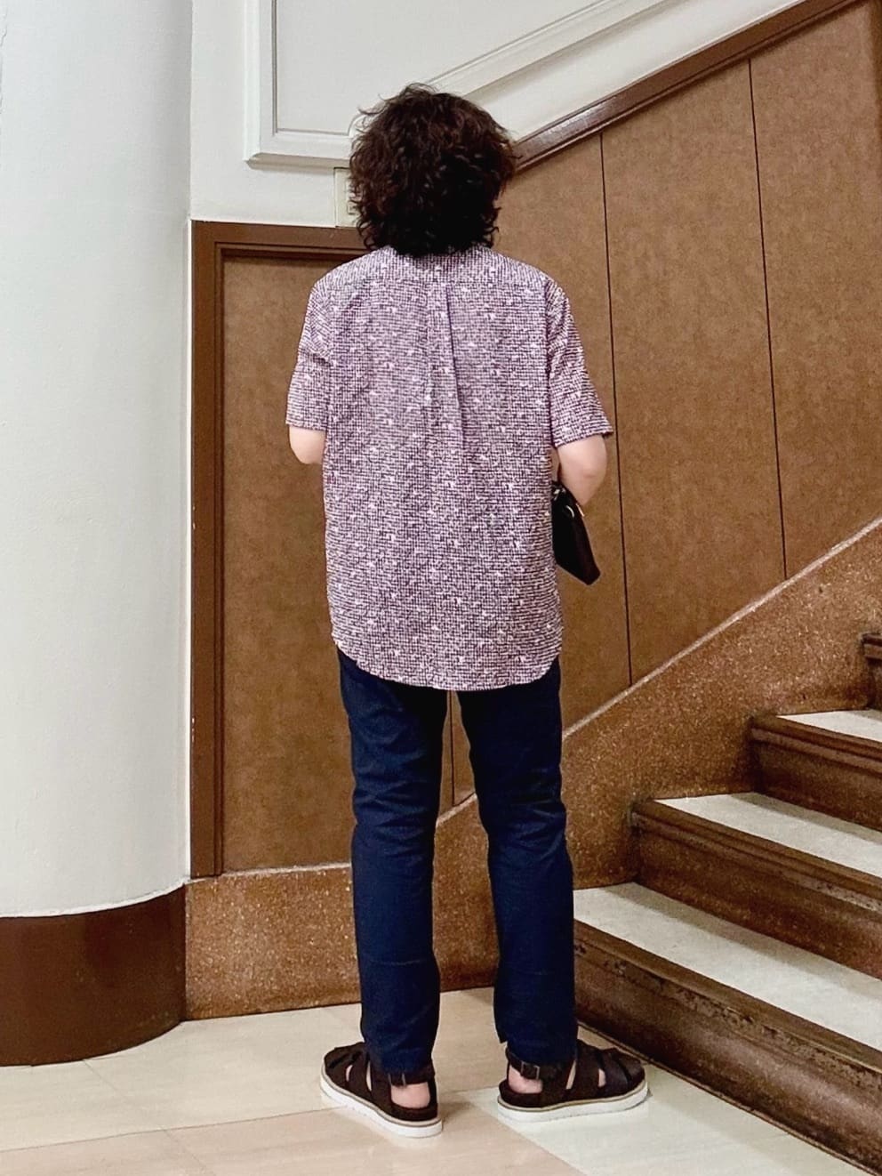 のぐみさんの「TAKEO KIKUCHI｜【全7サイズ&times;8色展開！】トップマルチヘリンボン パンツ」を使ったコーディネート