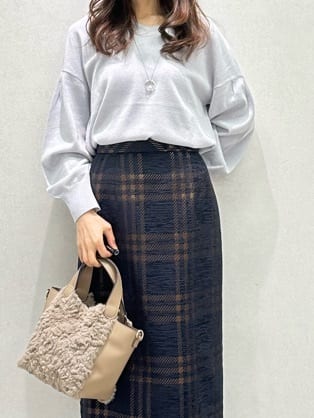 Miwaさんの「UNTITLED｜【日本製／2WAY衿】スタンドカラー ロングコート」を使ったコーディネート