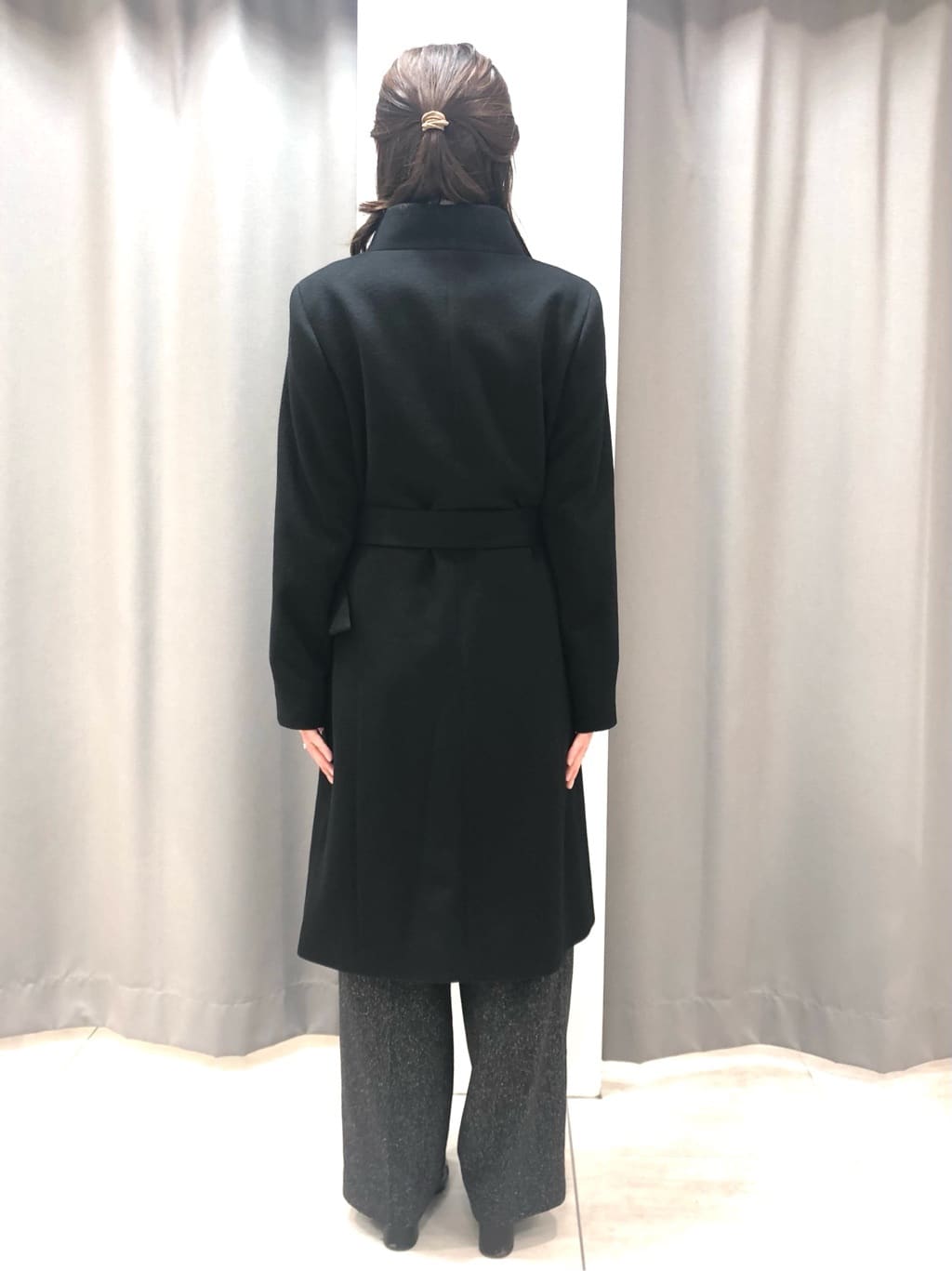 ひろみさんの「UNTITLED｜【日本製／2WAY衿】スタンドカラー ロングコート」を使ったコーディネート