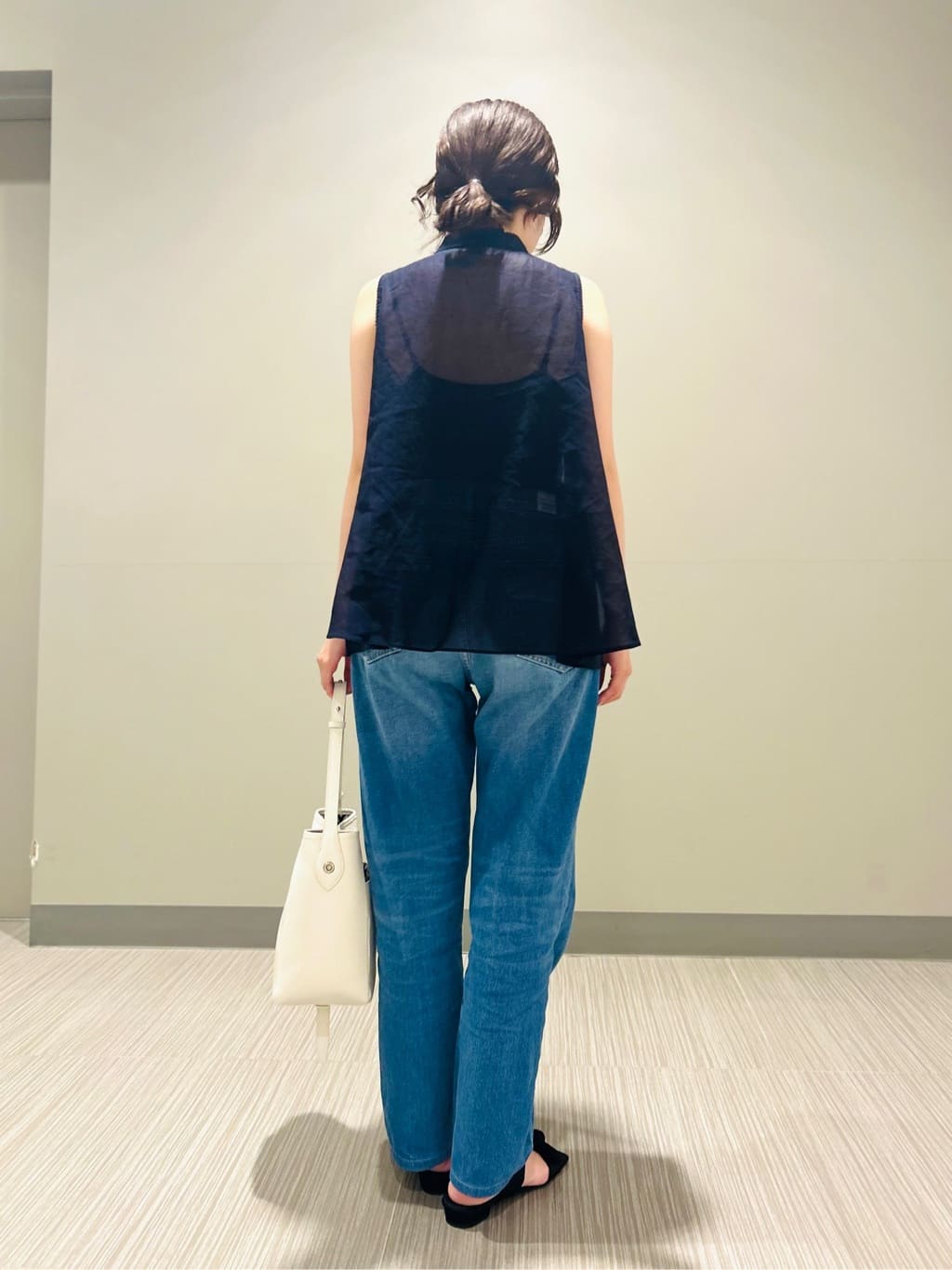 cocoさんの「DRESSTERIOR｜【ウォッシャブル】テーパードコンフォートデニム」を使ったコーディネート