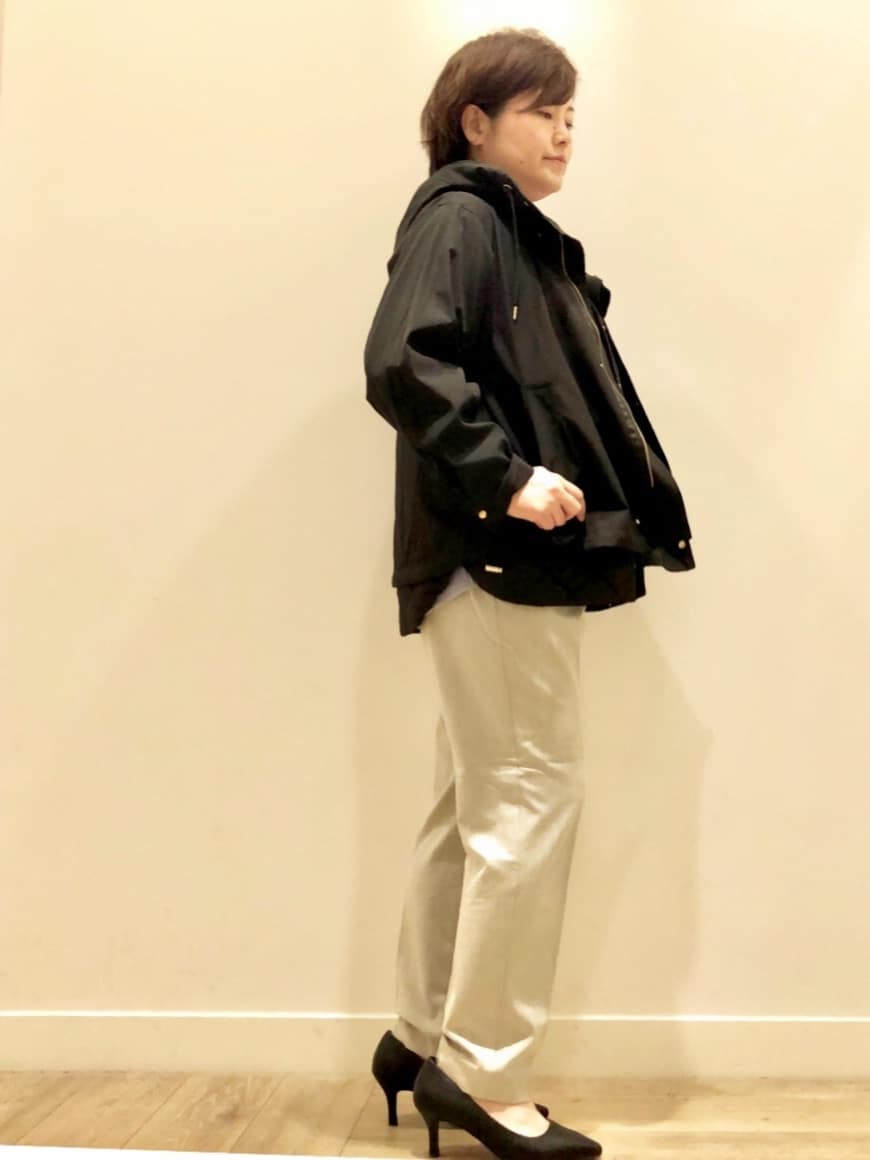 O.Kさんの「index｜【抗菌防臭加工/7cmヒール】ベーシックパンプス/通勤対応」を使ったコーディネート
