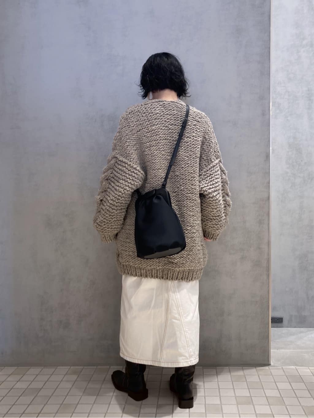 Cさんの「HIROKO HAYASHI｜POLARIS（ポラリス）縦型ショルダーバッグ」を使ったコーディネート