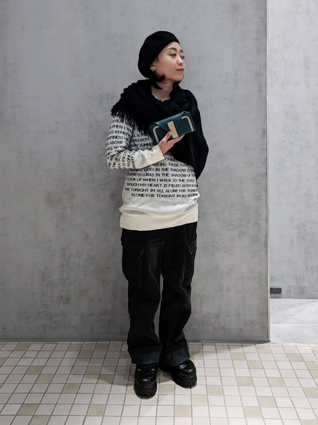 MTさんの「HIROKO HAYASHI｜FABRO（ファブロ）イヤーカフ」を使ったコーディネート