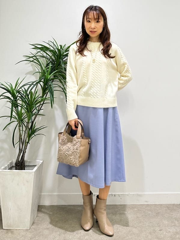 Miwaさんの「UNTITLED｜【日本製／2WAY衿】スタンドカラー ロングコート」を使ったコーディネート