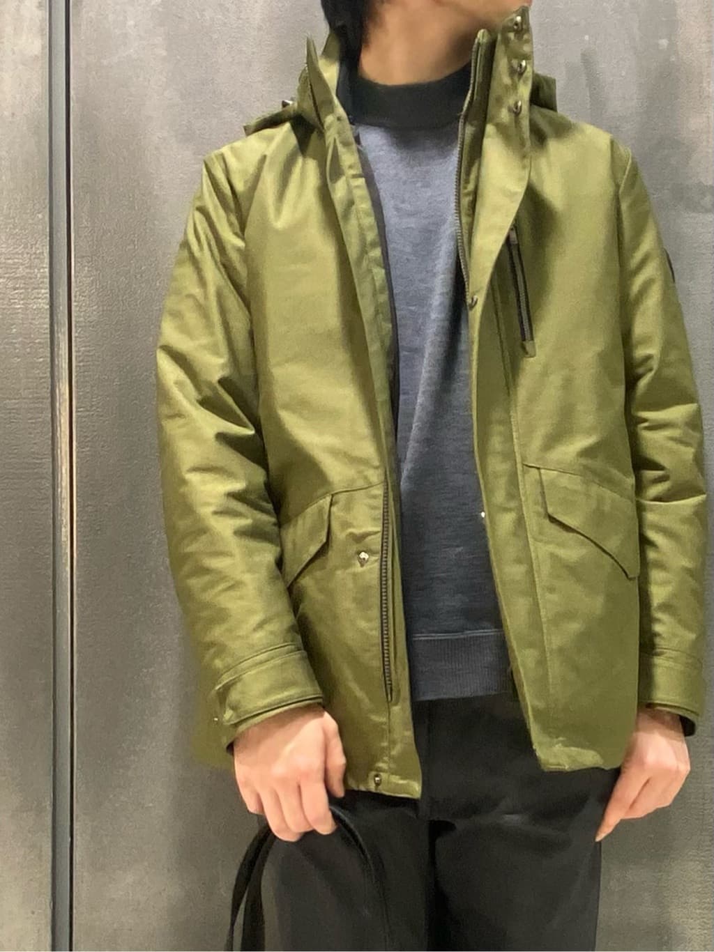shoumaさんの「TAKEO KIKUCHI｜【Made in JAPAN】播州織 ヘリンボン ストレート パンツ」を使ったコーディネート