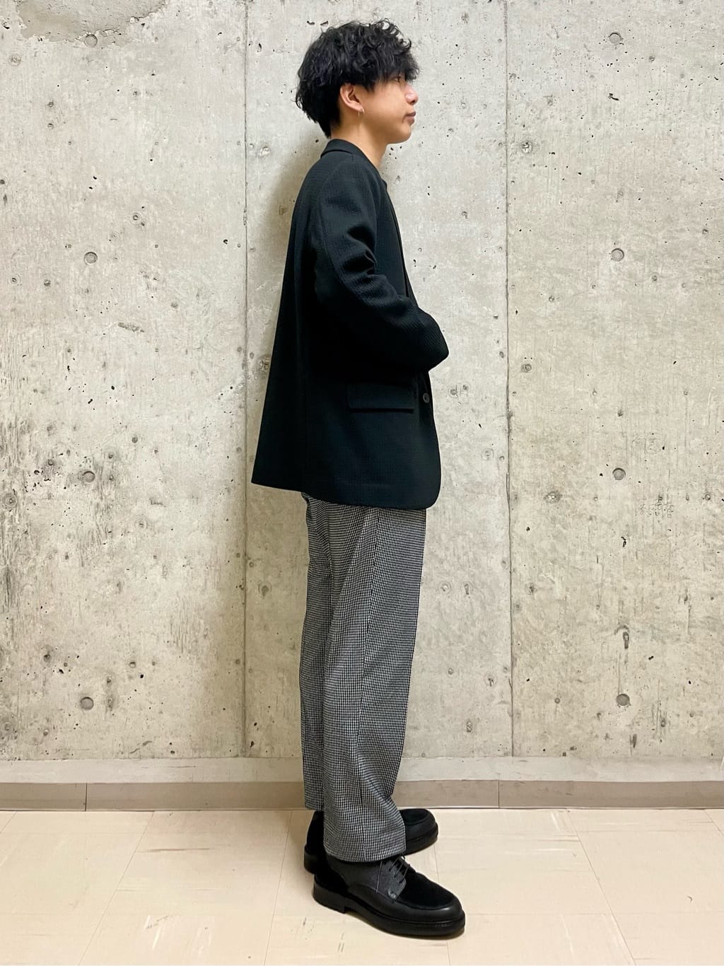 すずきさんの「TAKEO KIKUCHI｜【抗菌防臭】クロスウィーブ ジャケット」を使ったコーディネート