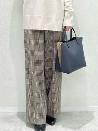 Miwaさんの「UNTITLED｜【日本製／2WAY衿】スタンドカラー ロングコート」を使ったコーディネート