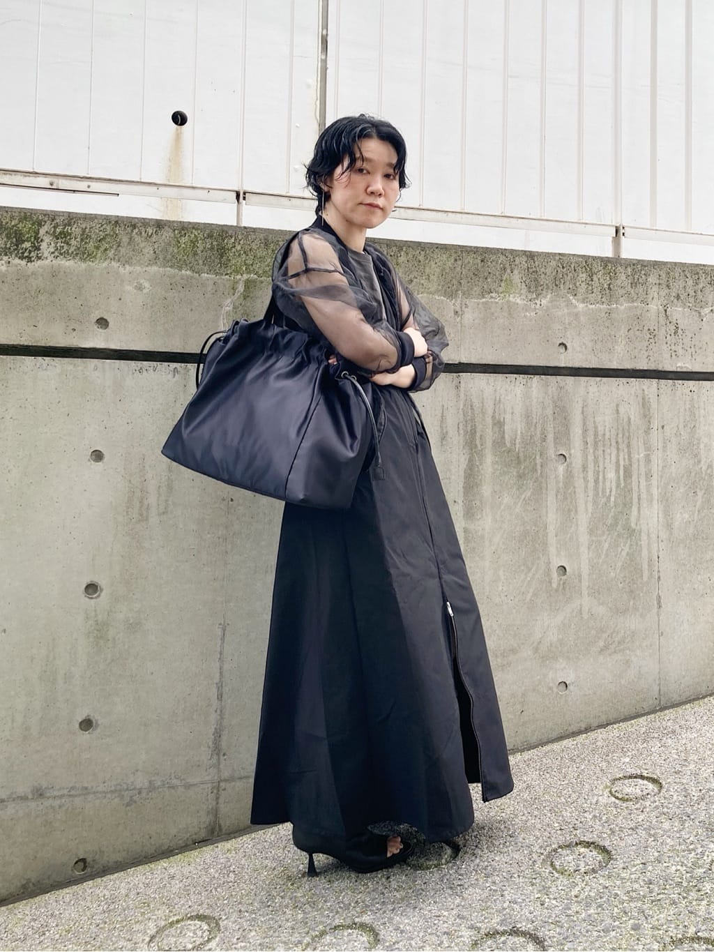 Cさんの「HIROKO HAYASHI｜LUINI SATINE（ルイーニ サティーネ）トートバッグ」を使ったコーディネート
