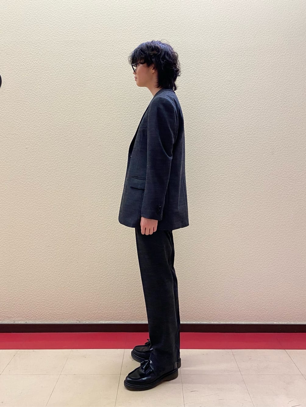 キムラさんの「TAKEO KIKUCHI｜【尾州織】リネンブレンド メッシュ ジャケット」を使ったコーディネート