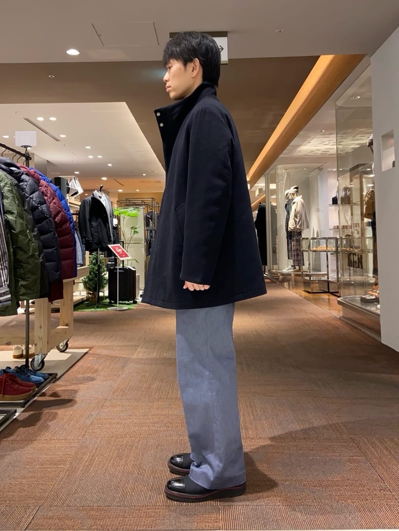 わいずみさんの「TAKEO KIKUCHI｜【Three by Three】シャイニーシャークピンヘッド ベスト / 3ピース対応」を使ったコーディネート