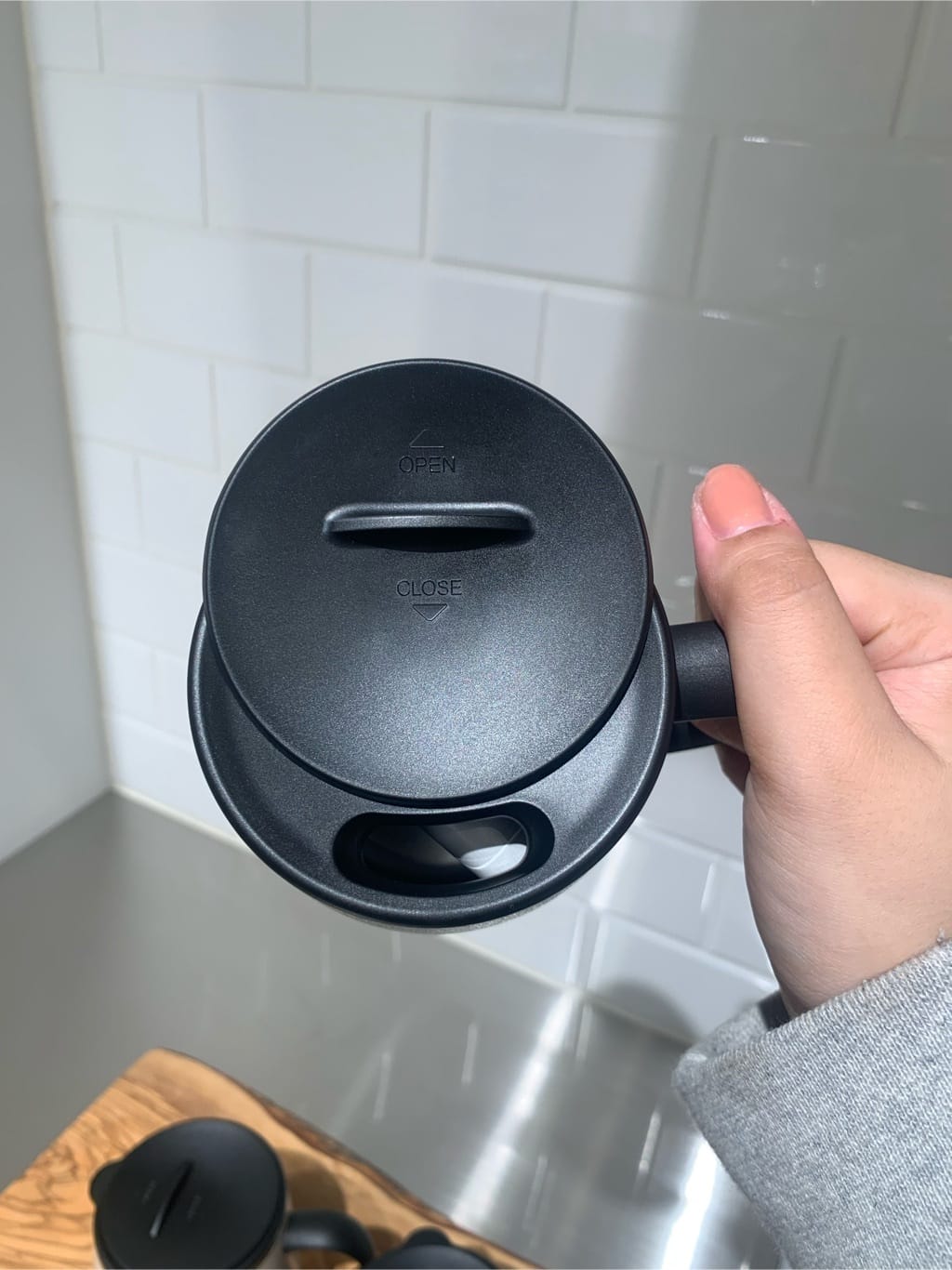 ミヅキさんの「212 KITCHEN STORE｜蓋つきステンレスマグ Short PKBE ＜BRUNO ブルーノ＞」を使ったコーディネート