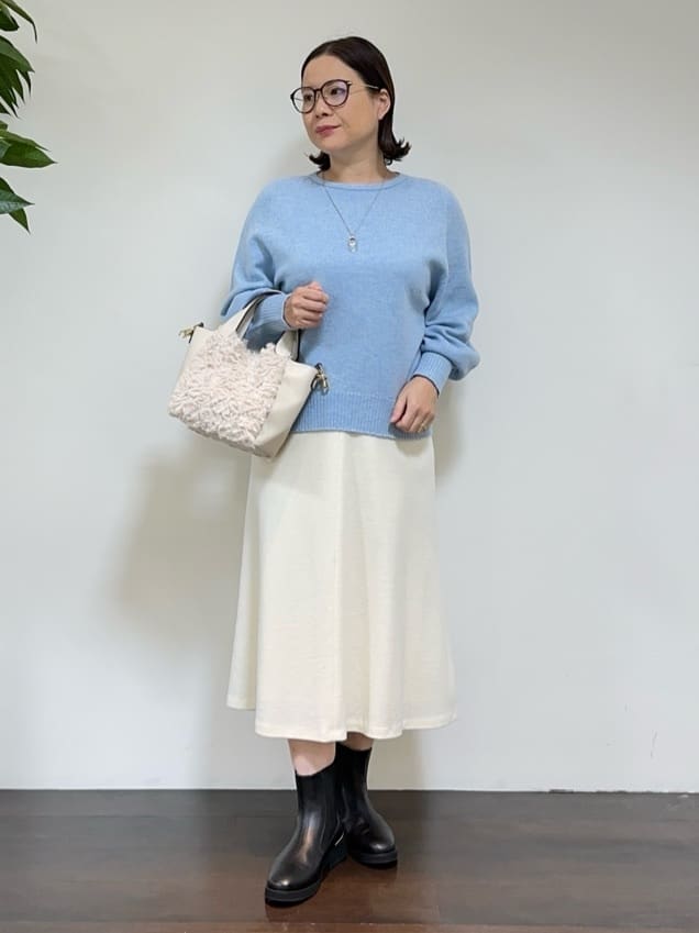 Asamiさんの「UNTITLED｜【日本製／2WAY衿】スタンドカラー ロングコート」を使ったコーディネート