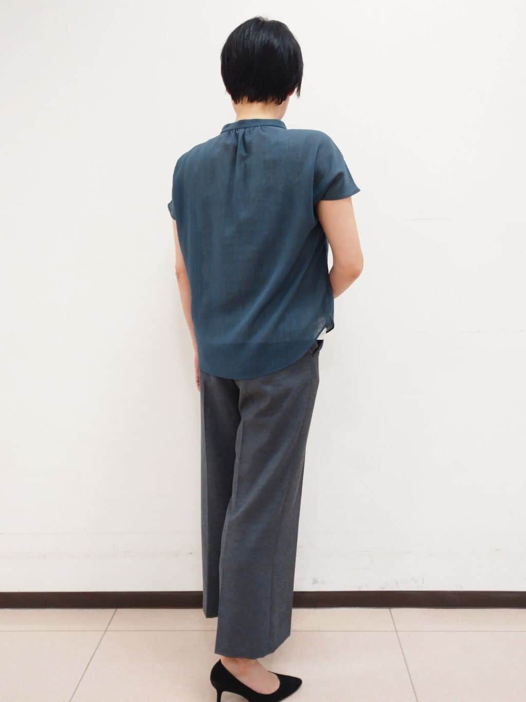 ねぎさんの「UNTITLED｜リーベルラメベア天竺プルオーバファブリック」を使ったコーディネート