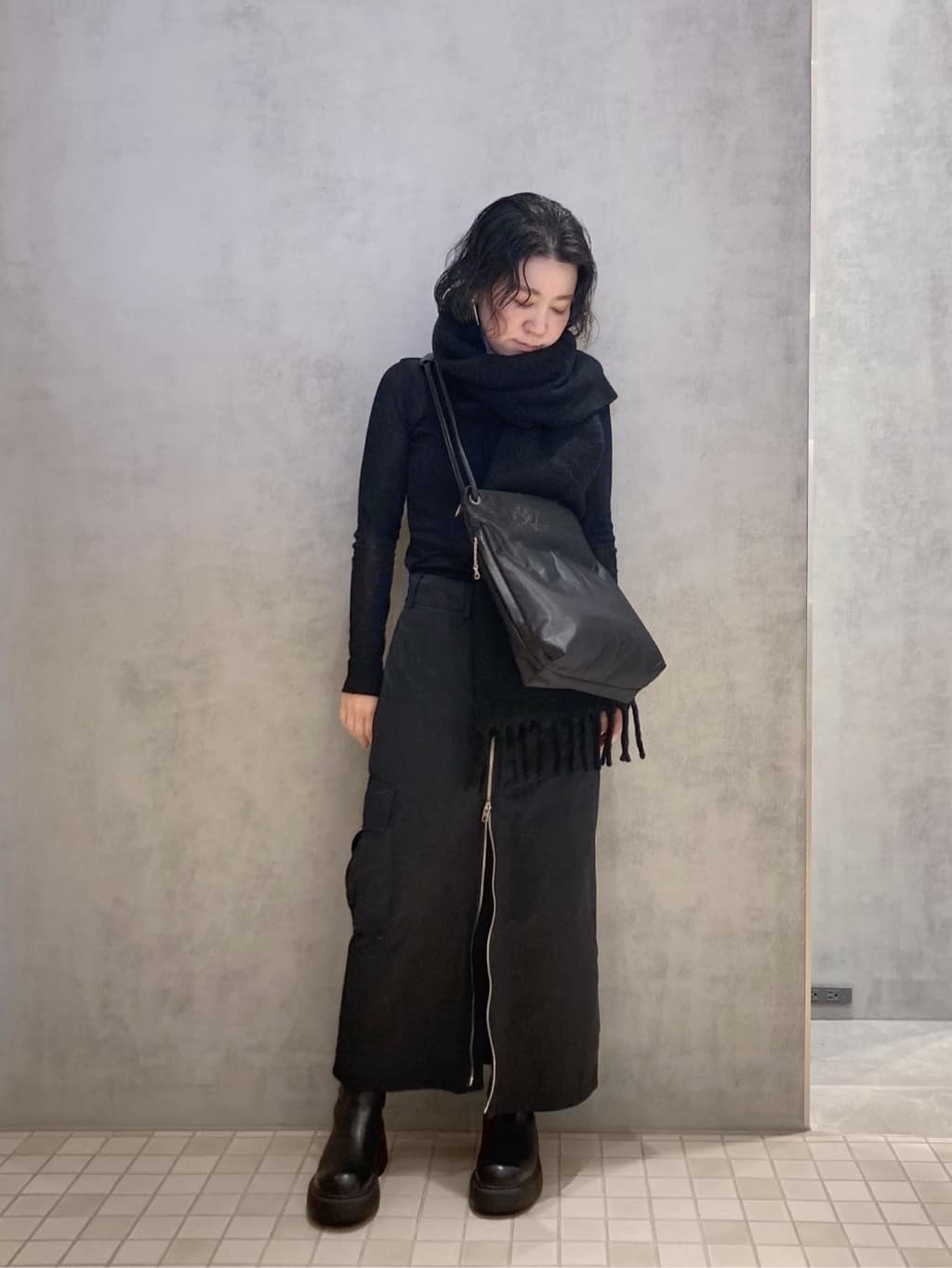 Cさんの「HIROKO HAYASHI｜ENORME（エノルメ）ショルダーバッグ」を使ったコーディネート