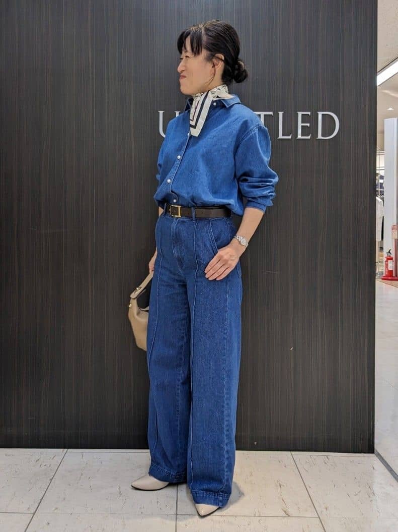 Rieさんの「UNTITLED｜【日本製・本革】Comfit Dresser Pumps（コンフィットドレッサーパンプス）」を使ったコーディネート
