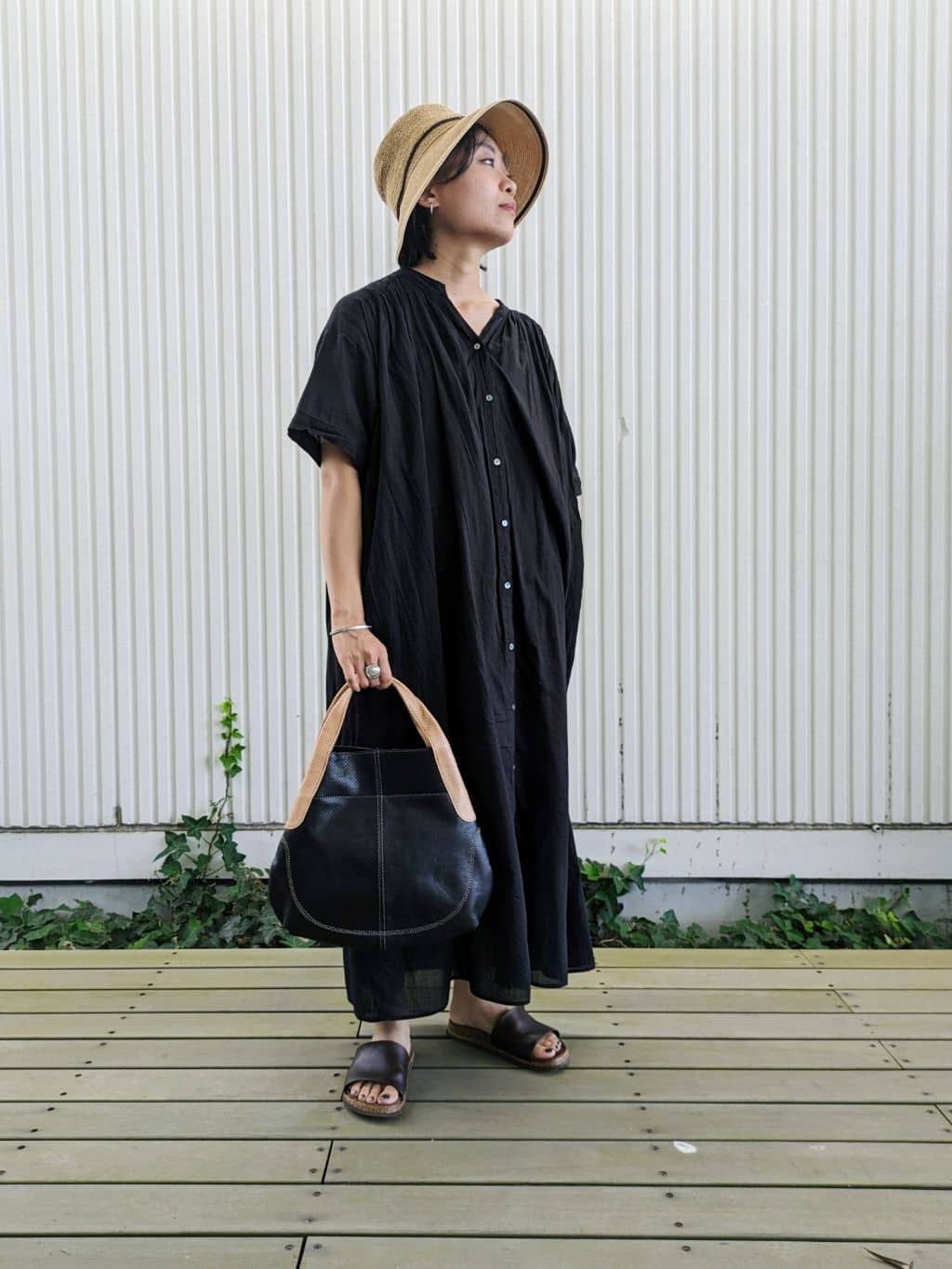 MTさんの「HIROKO HAYASHI｜VEIL(ヴェイル)ハンドバッグ」を使ったコーディネート