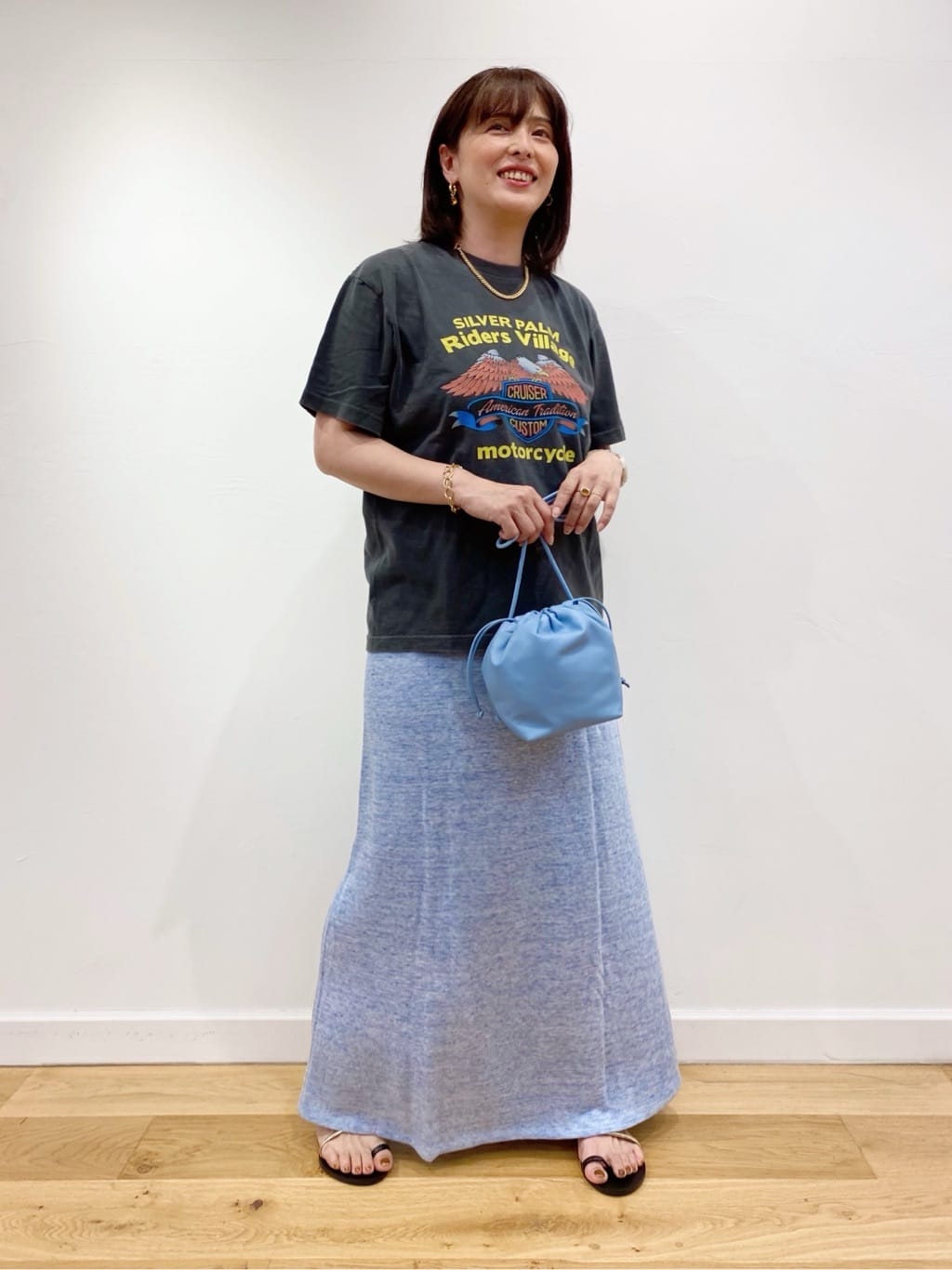 Sawaguchiさんの「DRESSTERIOR｜チェーンブレスレット」を使ったコーディネート