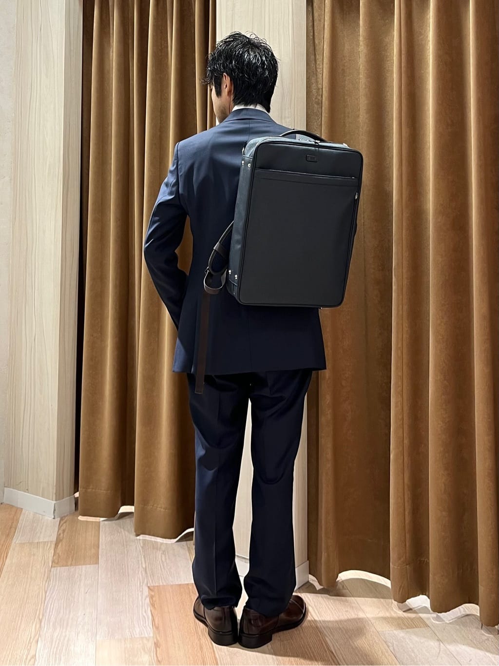 URAさんの「TAKEO KIKUCHI｜ストレートチップシューズ[ メンズ ビジネス シューズ 結婚式 ]」を使ったコーディネート