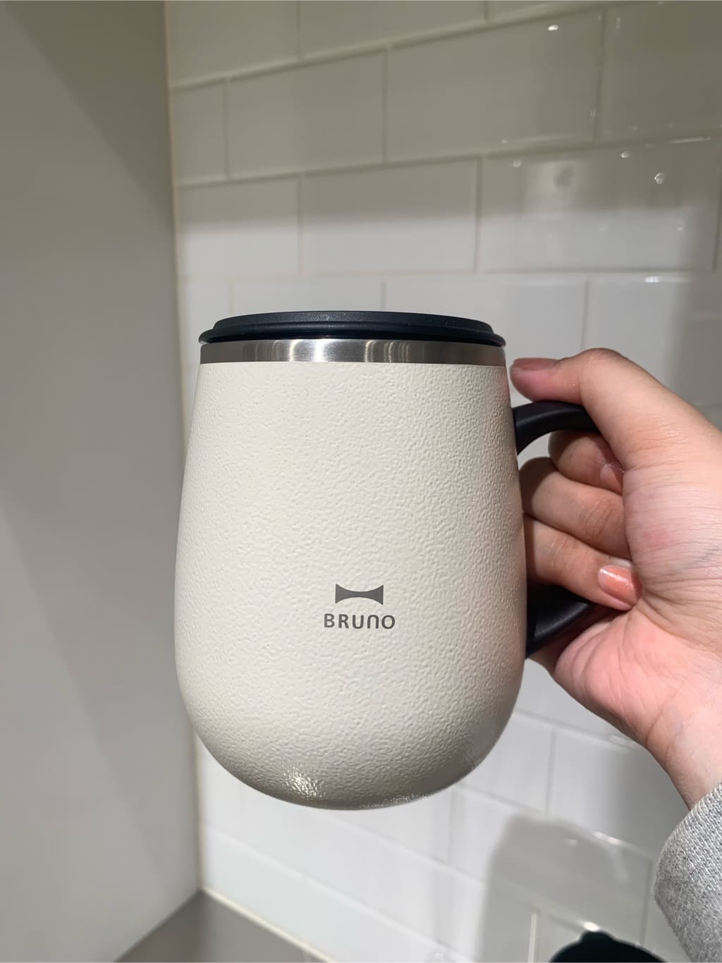 ミヅキさんの「212 KITCHEN STORE｜蓋つきステンレスマグ Short PKBE ＜BRUNO ブルーノ＞」を使ったコーディネート