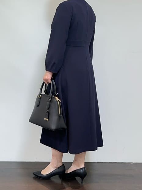 Asamiさんの「UNTITLED｜【日本製／2WAY衿】スタンドカラー ロングコート」を使ったコーディネート