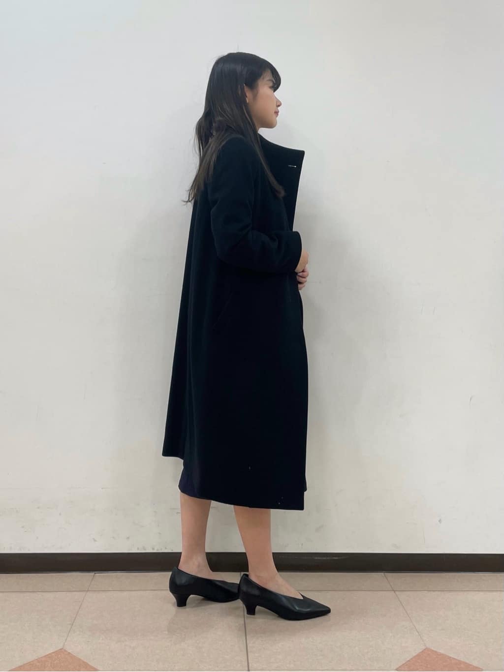 madokaさんの「INDIVI｜【セレモニーにおすすめ！】パール調トップネックレス」を使ったコーディネート