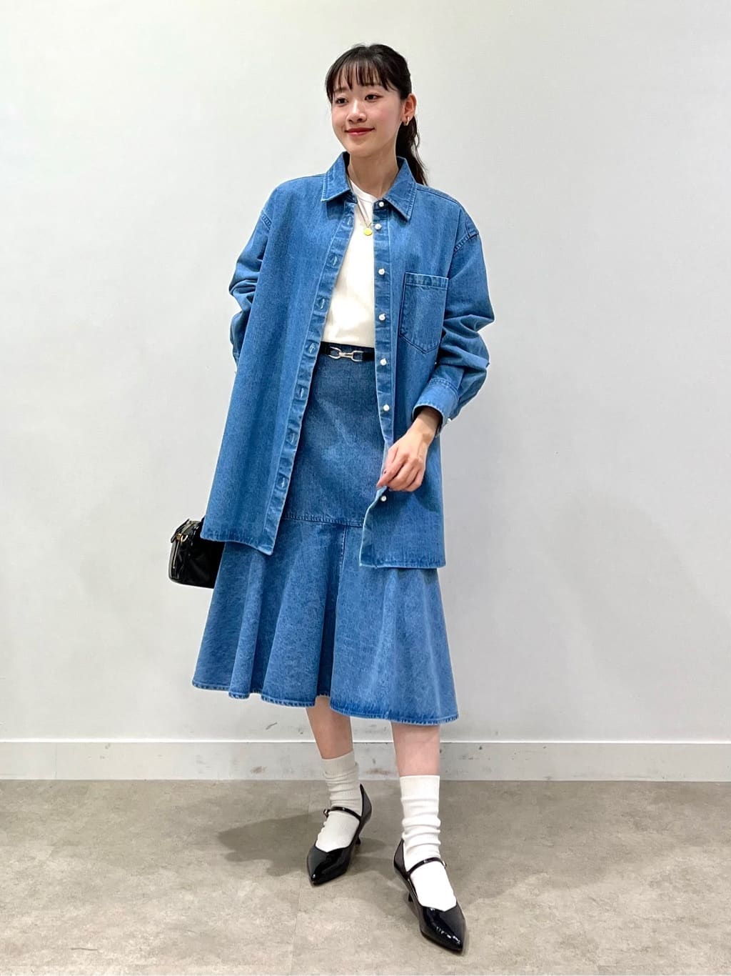 kaaiさんの「UNTITLED｜【追加5/本革/日本製】フリーフックベルト」を使ったコーディネート