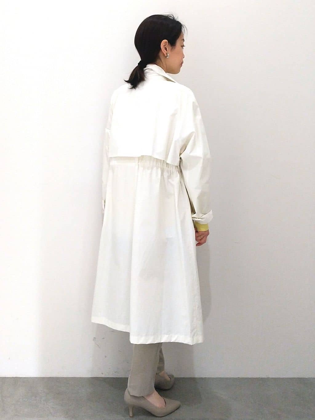 Matsuさんの「OPAQUE.CLIP｜【抗菌防臭加工/7cmヒール】ベーシックパンプス/通勤対応」を使ったコーディネート