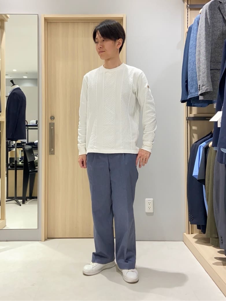 わいずみさんの「TAKEO KIKUCHI｜【撥水】ライトウェイト バックパック」を使ったコーディネート