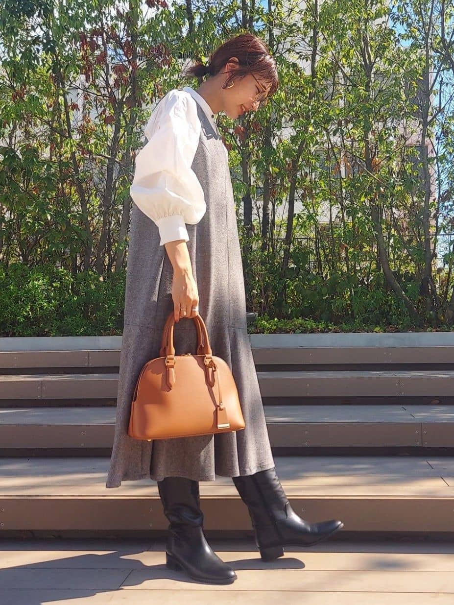 MIYAMOTOさんの「UNTITLED｜【追加8／名品】2WAYポケットボストンバッグ」を使ったコーディネート