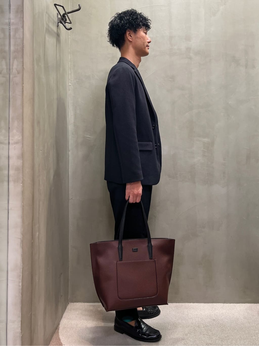 mutoさんの「TAKEO KIKUCHI｜【抗菌防臭】クロスウィーブ ジャケット」を使ったコーディネート