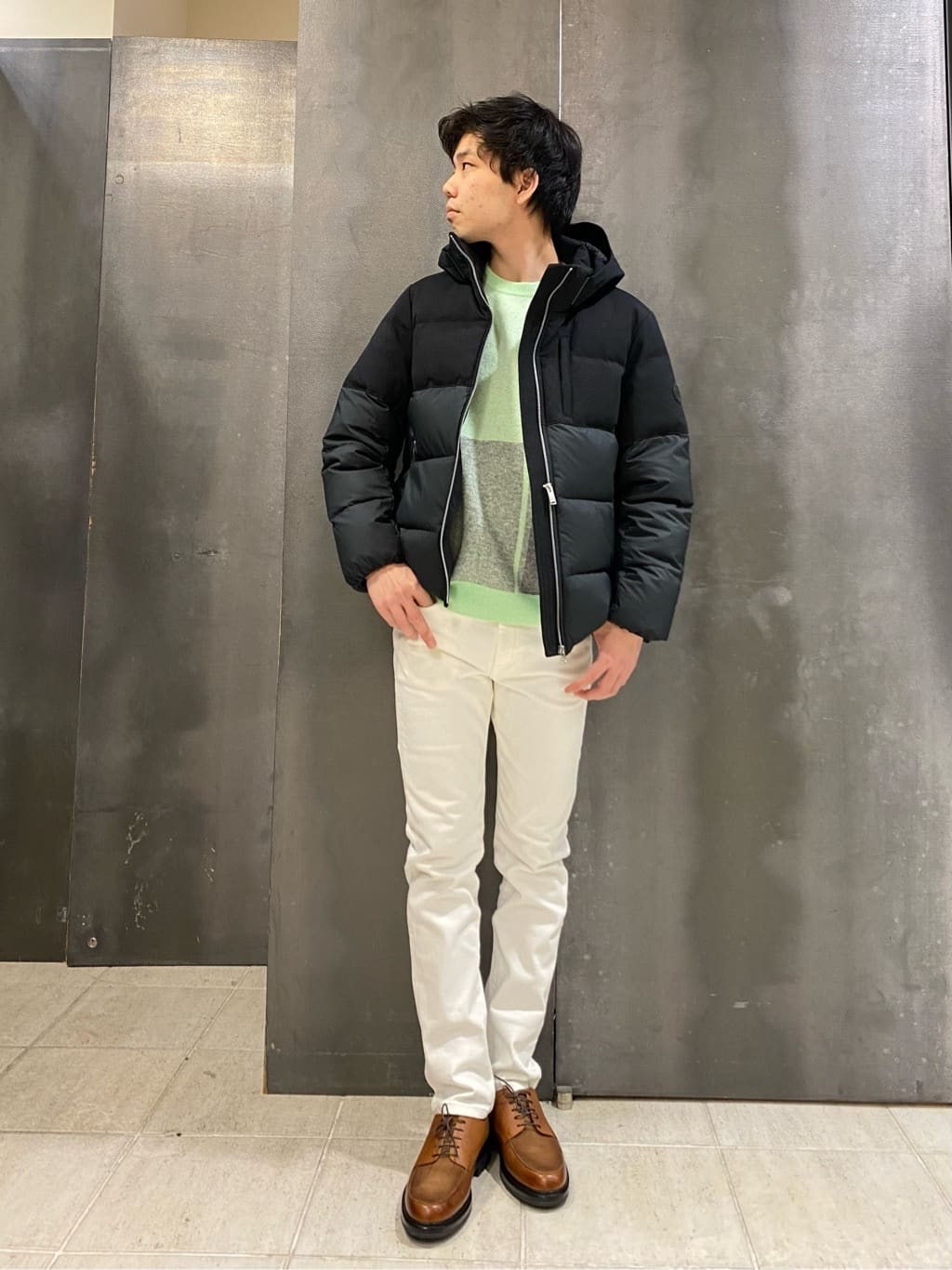 shoumaさんの「TAKEO KIKUCHI｜【Sサイズ～】ストレッチ デニム パンツ」を使ったコーディネート