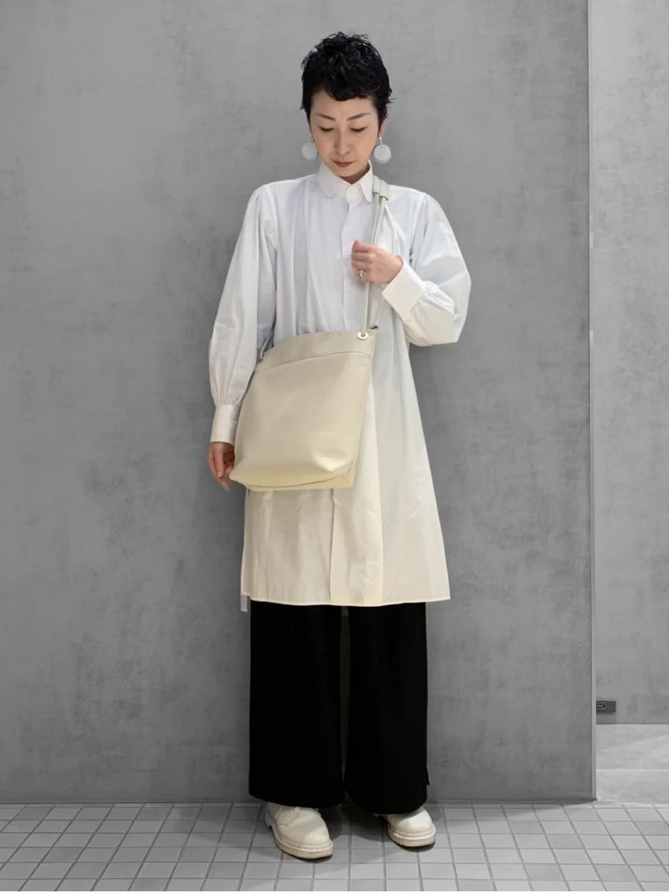 Kさんの「HIROKO HAYASHI｜UNITO（ウニート）ショルダーバッグ」を使ったコーディネート