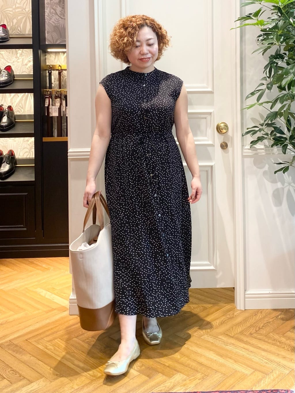 Ayano.Kさんの「DRESSTERIOR｜◆ソフトレザーバレエシューズ」を使ったコーディネート