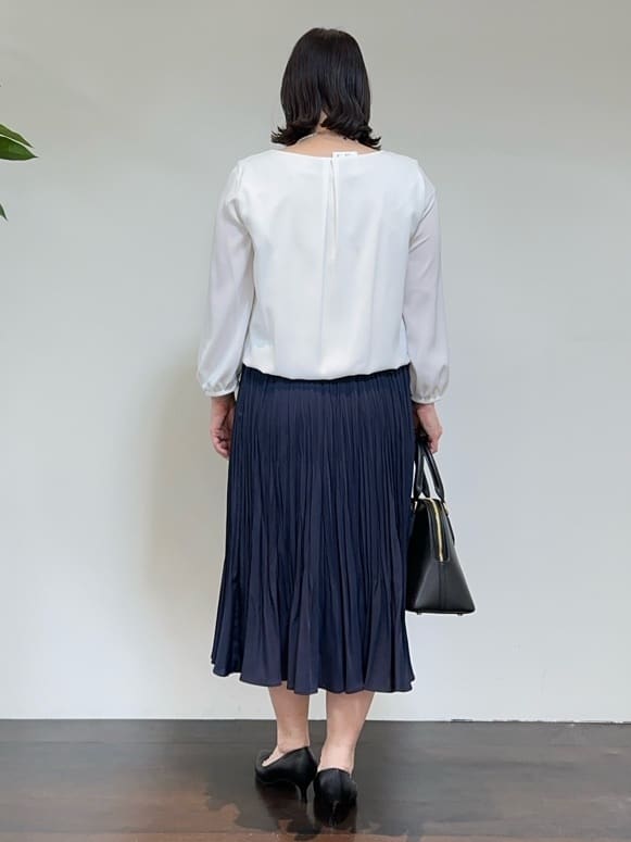 Asamiさんの「UNTITLED｜【追加6/日本製】2連フェイクパールネックレス」を使ったコーディネート