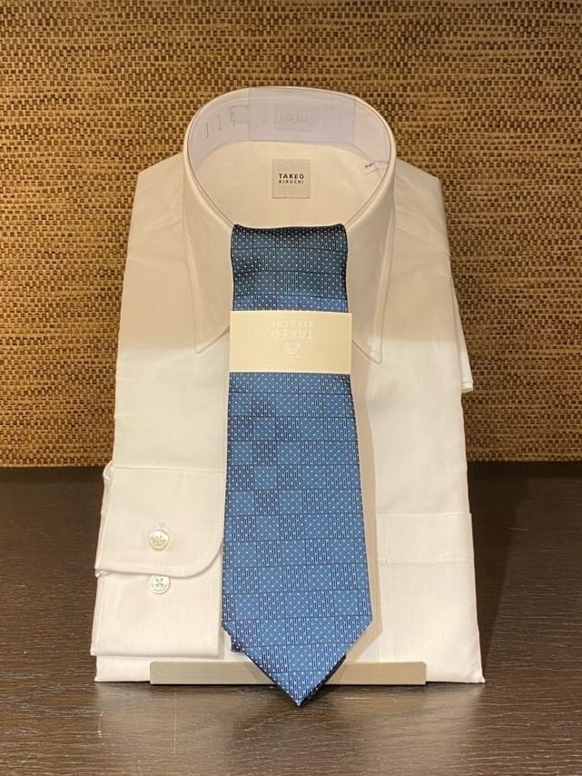 かわぴーさんの「TAKEO KIKUCHI｜【Made in JAPAN】ブロード レギュラーカラー ドレスシャツ」を使ったコーディネート
