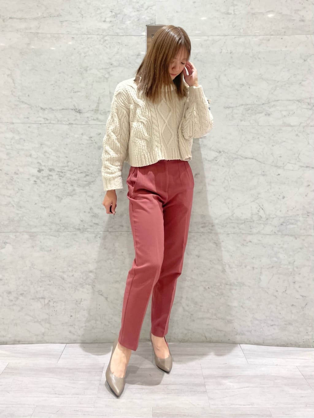 manamiさんの「ESPERANZA｜12時間パンプスEveryDayPlane「約7.5cmヒール」」を使ったコーディネート