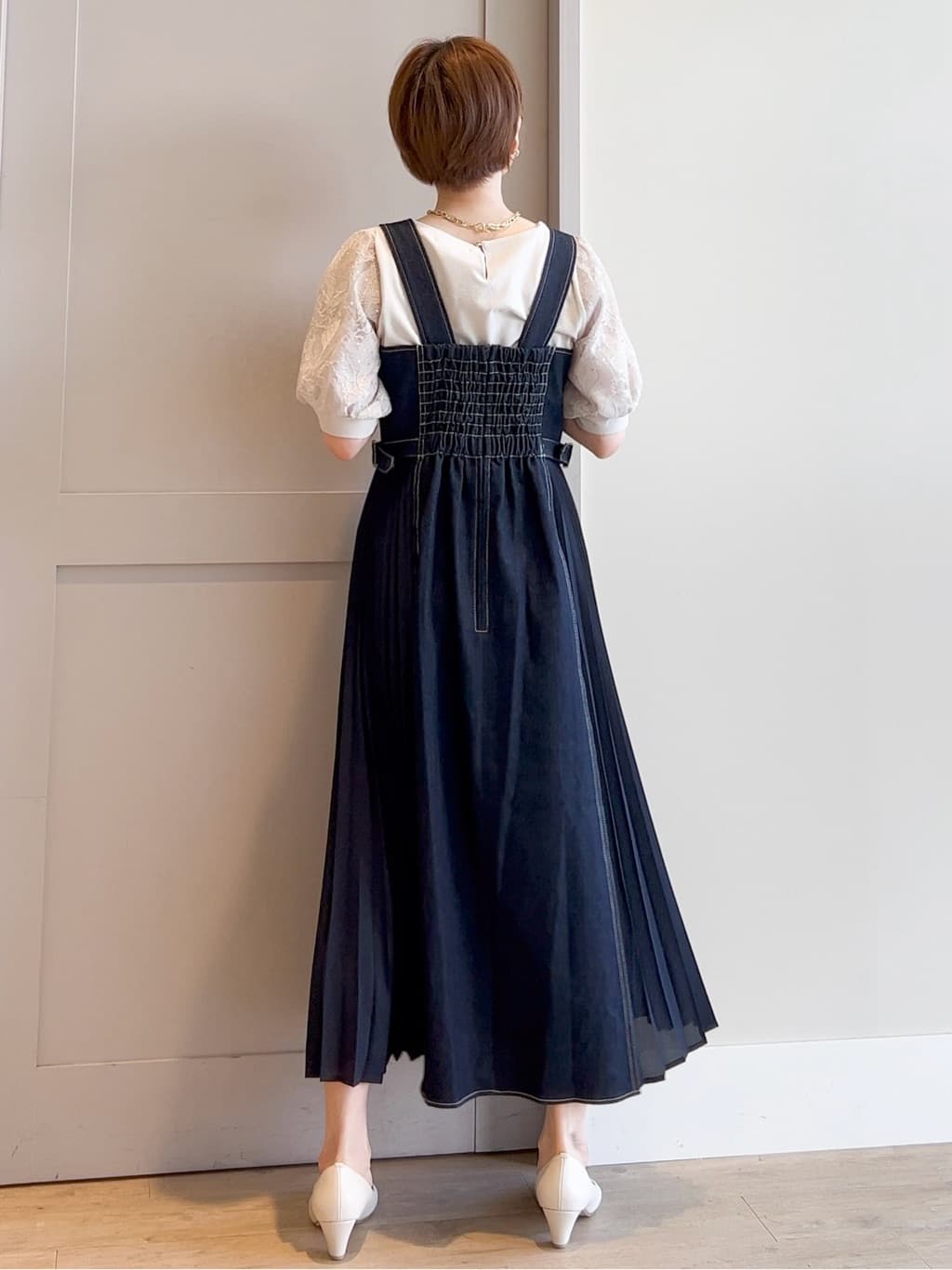yamakoさんの「grove｜キレイに決まる!脇プリーツジャンドレ」を使ったコーディネート