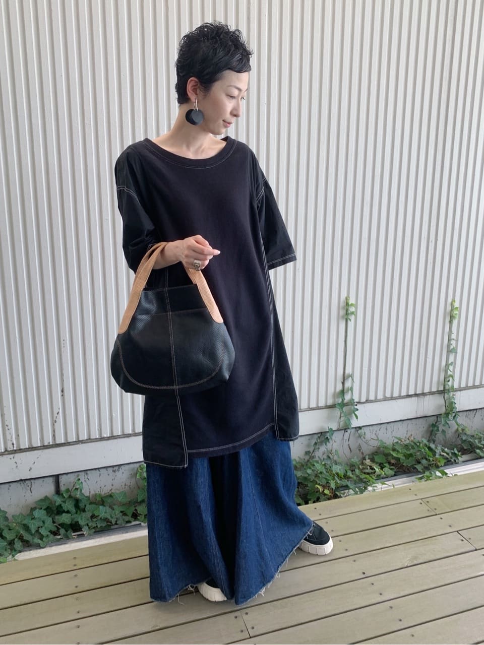 Kさんの「HIROKO HAYASHI｜VEIL(ヴェイル)ハンドバッグ」を使ったコーディネート