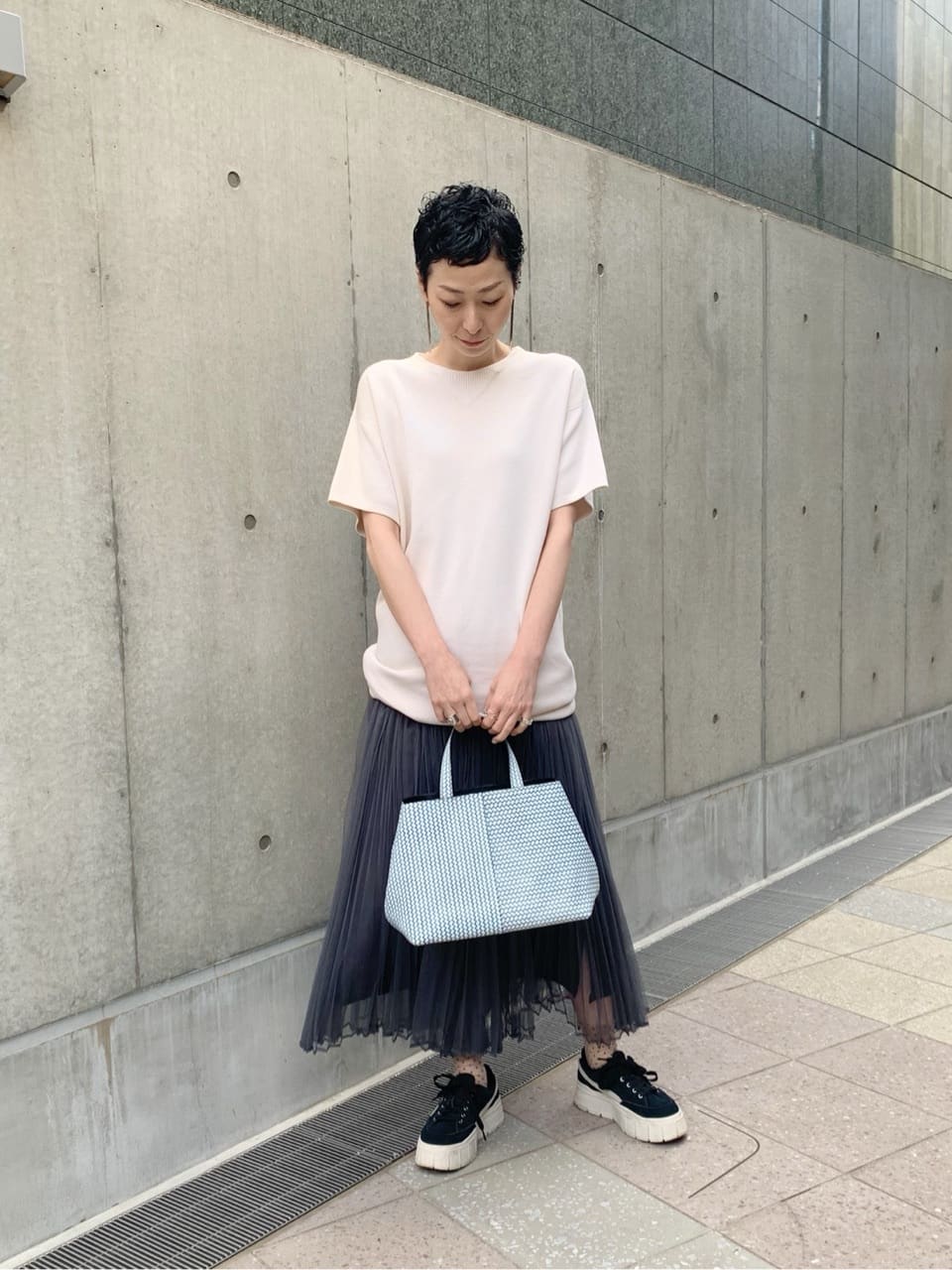 Kさんの「HIROKO HAYASHI｜OTTICA（オッティカ）ハンドトートバッグS」を使ったコーディネート