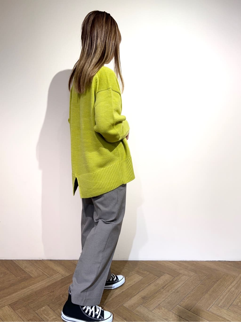 meeさんの「OPAQUE.CLIP｜CONVERSE キャンバス オールスター HI」を使ったコーディネート