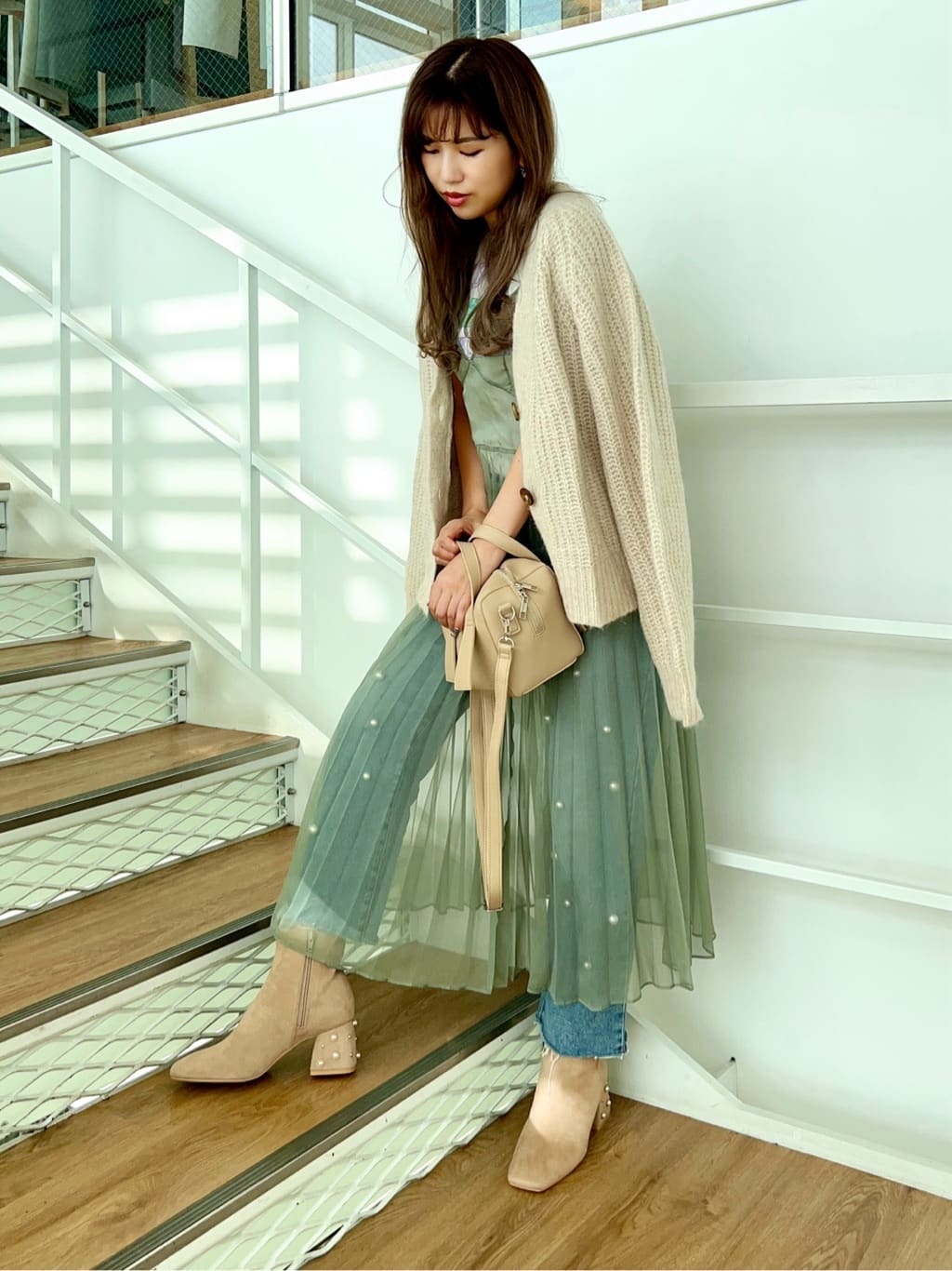 ayaさんの「ESPERANZA｜2WAYボストン」を使ったコーディネート