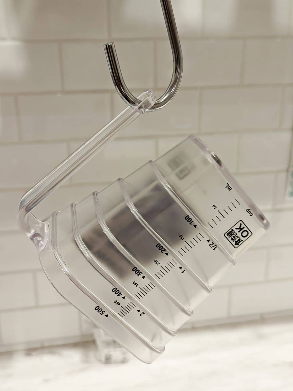 シモさんの「212 KITCHEN STORE｜マグネット段々計量カップ 500ml WH 山崎実業 ＜tower タワー＞」を使ったコーディネート