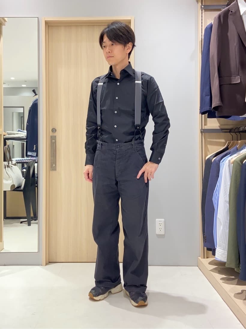 わいずみさんの「TAKEO KIKUCHI｜【Made in JAPAN】ブロード レギュラーカラー ドレスシャツ」を使ったコーディネート