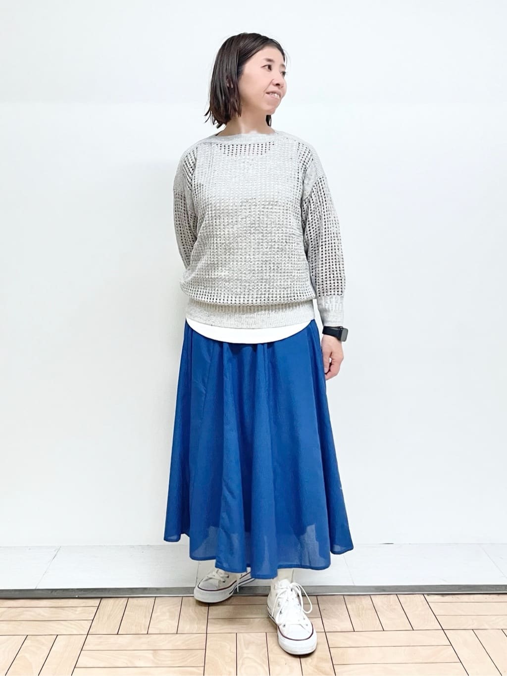 Akiさんの「Dessin｜【CONVERSE/コンバース】ハイカット」を使ったコーディネート