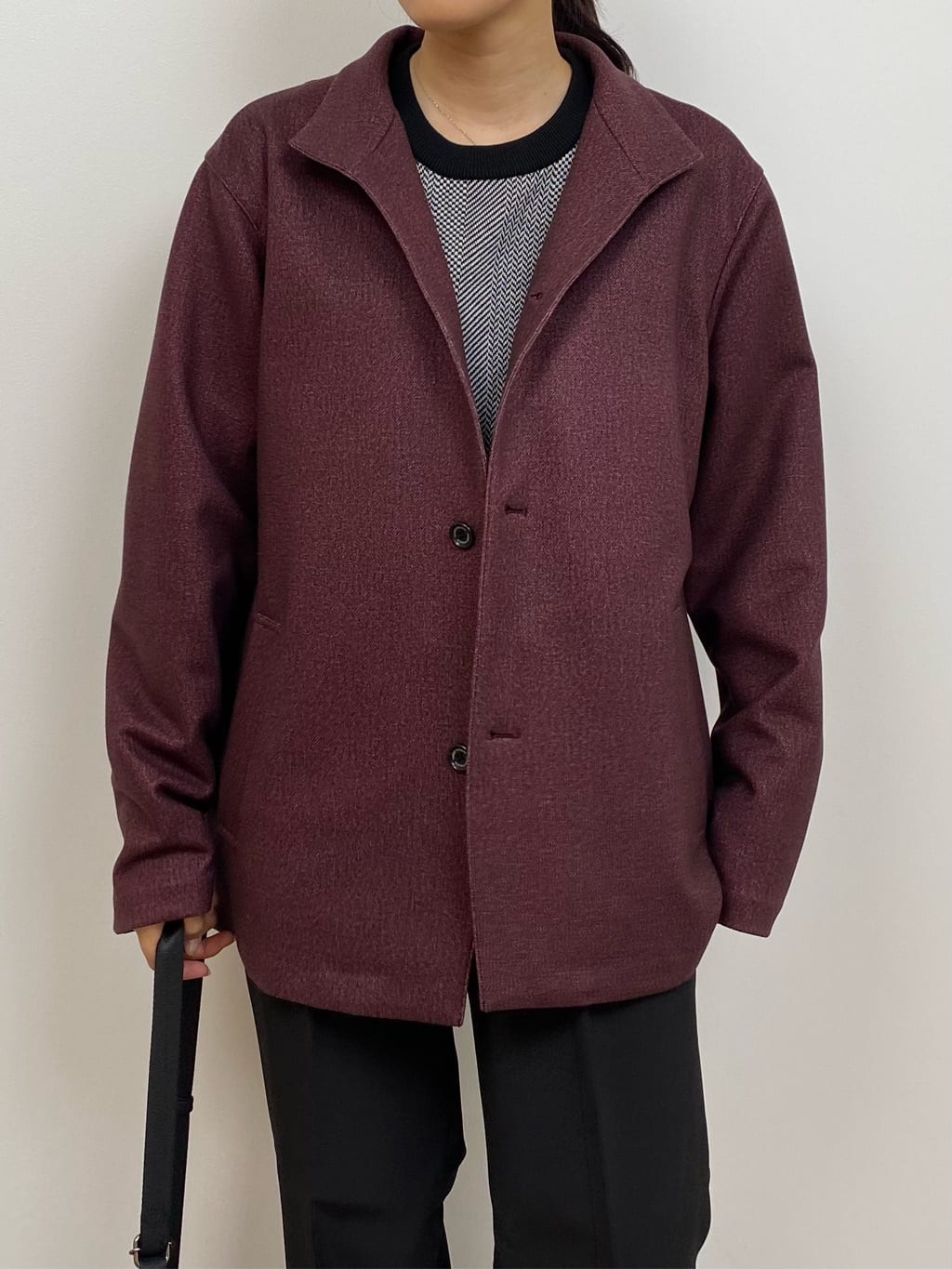 RICOさんの「TAKEO KIKUCHI｜【DOWN FABRIC】ダウンファブリック スタンドカラーブルゾン」を使ったコーディネート