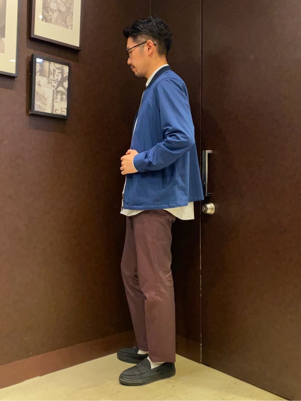 shuheiさんの「TAKEO KIKUCHI｜【全7サイズ&times;8色展開！】トップマルチヘリンボン パンツ」を使ったコーディネート