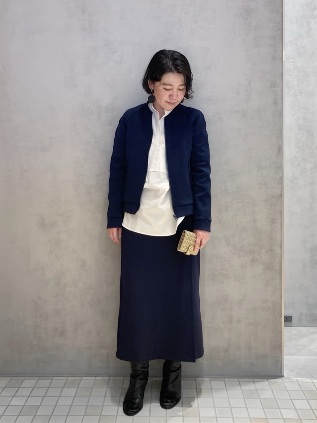 Cさんの「HIROKO HAYASHI｜GIRASOLE（ジラソーレ）薄型二つ折り財布」を使ったコーディネート